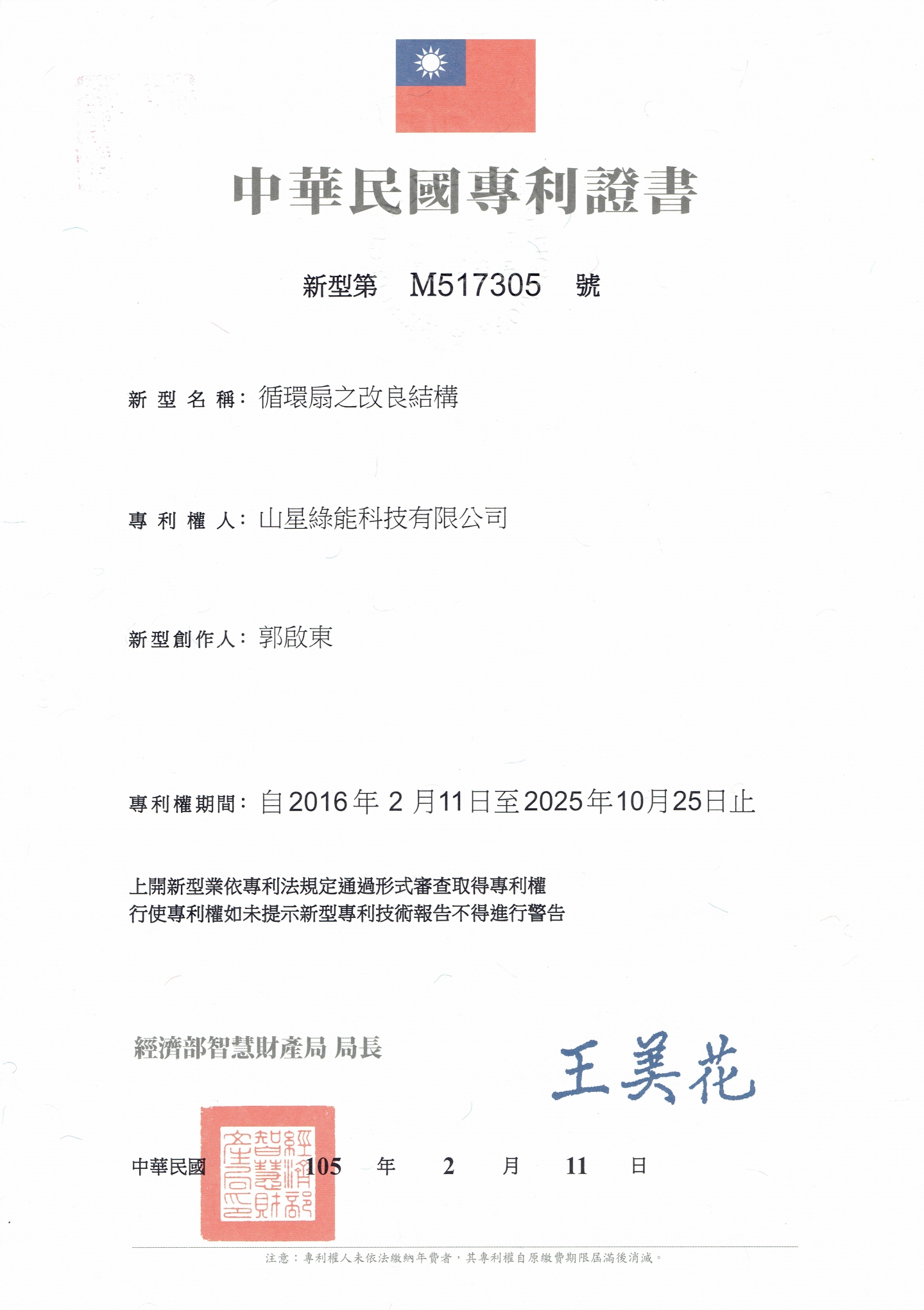 循環扇專利